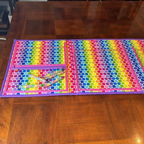 Lisa Frank 2016 Portfolio with handles Unicorns Rainbows Leopard - Picture 5 of 11